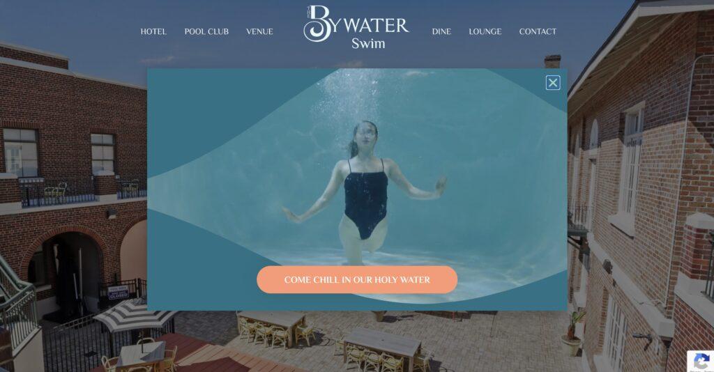 Hospitality hotel resort website design